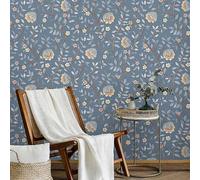Muriva Edlyn Wallpaper Blue