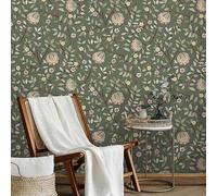 Muriva Edlyn Wallpaper Green