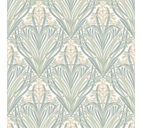 Muriva Elegance Bellflower Wallpaper Cream & Sage M66124