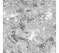 Muriva Elixir Marble Silver Wallpaper 166501 - Feature Metallic Marble Effect
