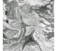 Muriva Elixir Marble Wallpaper in Silver Muriva Silver