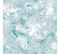 Muriva Elixir Marble Wallpaper in Teal Muriva Teal