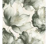 Muriva Elysian Floral Wallpaper in Bright Green Muriva Bright Green