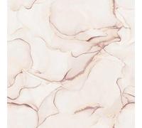 Muriva Elysian Marble Pink Wallpaper Modern Metallic Gold Effect Feature Wall