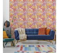 Muriva Graffiti Panel Wallpaper Multi