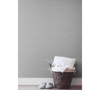 Muriva Grey Texture Fabric Effect Patterned Wallpaper