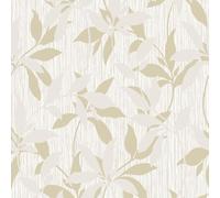 Muriva Hudson Leaf Trail Cream Wallpaper 220301