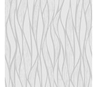 Muriva Hudson Wave Grey Wallpaper 220312