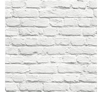 Muriva J66500 Just Like It Painted Brick Wallpaper Rolls - White