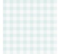 Muriva Pastel Teal Gingham Check Wallpaper N06804