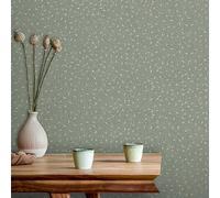 Muriva Perrie Wallpaper Green