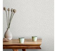 Muriva Perrie Wallpaper White