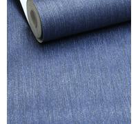 Muriva Plain Dark Navy Midnight Blue Glitter Shimmertextured Crystal Vinyl Wallpaper