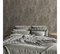 Muriva Plain Neutral Patina Distressed Stone Concrete Effect Cove Texture Wallpaper