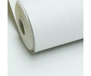 Muriva Plain White Silver Glitter Shimmer Textured Crystal Vinyl Neutral Wallpaper