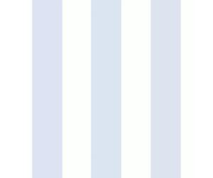 Muriva Sassy B Classic Striped Blue Wallpaper Stylish Glamour Feature Wall