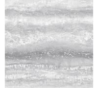 Muriva Semper Marble Effect Wallpaper in Silver Muriva Silver