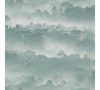 Muriva Tropical Landscape Teal Wallpaper 188501 - Feature Jungle Landscape
