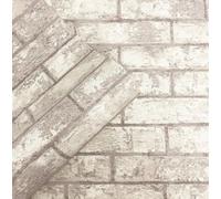 MURIVA VALE BRICK CREAM FAUX EFFECT WALLPAPER M60507