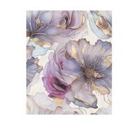 Muriva Venezia Renata Heavyweight Italian Vinyl Floral Wallpaper Multi Color 811321