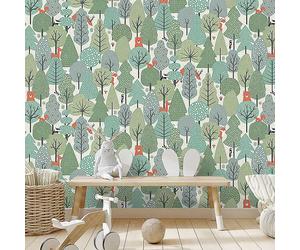 Muriva Wild Wood Wallpaper Metallic