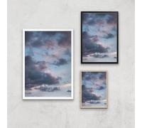 Murky Skies Giclee Art Print - A4 - Wooden Frame