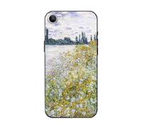 MURLEBAY Compatible with iPhone 17e Case, Banks of The Seine at Vetheuil by Monet Impressionism Case, Famous Art Aesthetic Cover