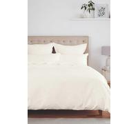'Murmur 500TC Plain Dye' Duvet Cover Murmur Ivory Single