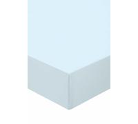 Murmur ' 500TC' Plain Dye Fitted Sheet in Blue | Size: Single Fitted Murmur Blue Single Fitted