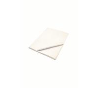 'Murmur 500TC' Plain Dye Flat Sheet Murmur Ivory Super King Flat