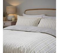 Murmur Linden Print Single Duvet Cover SET, Mourne Green