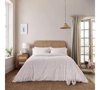 'Mae' Cotton Duvet Cover Set Murmur Pink Super King