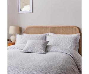 Murmur Mae Super Kingsize Duvet Cover SET, Cloud Grey