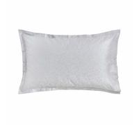Murmur Meadow Oxford Pillowcase, Cloud Grey
