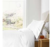 Murmur Meadow Single Duvet Cover, White