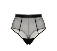 Murmur Sculpt sheer high-waisted briefs - Black XS