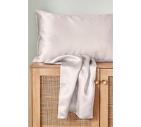 'Murmur' Silk Pillowcase Murmur Light Pink Standard Pillow Case