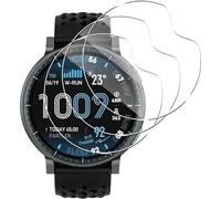 Murmure Screen Protector for Amazfit Active Max, 3 Pack Elastic Skin Soft TPU Full Coverage HD Clear Anti-Scratch No Bubbles Self-Healing flim, Anti-Shockproof[Easy Installation]