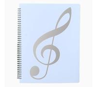 MUROAD A4 sheet music folder, spiral-bound music organizer