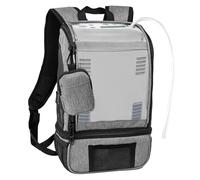 MUROCEA Oxygen Concentrators Backpack - POC Carrying Bag Compatible with Inogen One G3 & G5, Inogen Rove 6, Portable, with Reflective Strips (Grey)