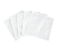 Muross 8"x8" 25 Micron Pressing Screen for Herbal Bubble Hash Bag Essence Ice Extractor Kit Hydroponics Extraction Fast Drying Process 5 Pieces White(A set of five)
