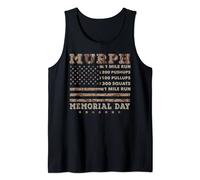 Murph 2021 Workout Challenge American Memorial Day Murph Tank Top