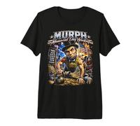 Murph Memorial Day Workout Retro 80's Abraham Lincoln Gym Premium T-Shirt