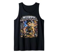 Murph Memorial Day Workout Retro 80's Abraham Lincoln Gym Tank Top