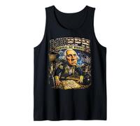 Murph Memorial Day Workout Retro 80's George Washington Gym Tank Top