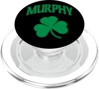 Murphy Irish Family Shamrock St Patricks Day PopSockets PopGrip for MagSafe