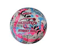 Murphys Gaelic Street Football White/pink/cyan (5)