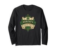 Murphy's Irish Pub St. Patrick's Day 2025 Shamrock Long Sleeve T-Shirt