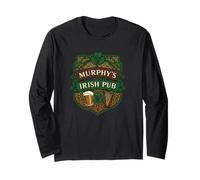 Murphy's Irish Pub St. Patrick's Day 2025 Shamrock Long Sleeve T-Shirt