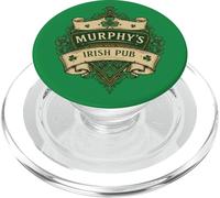 Murphy's Irish Pub St. Patrick's Day 2025 Shamrock PopSockets PopGrip for MagSafe